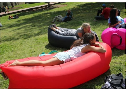 Air Sofa Inflatable Lazy Bag 2 People Light Blue 185cm
