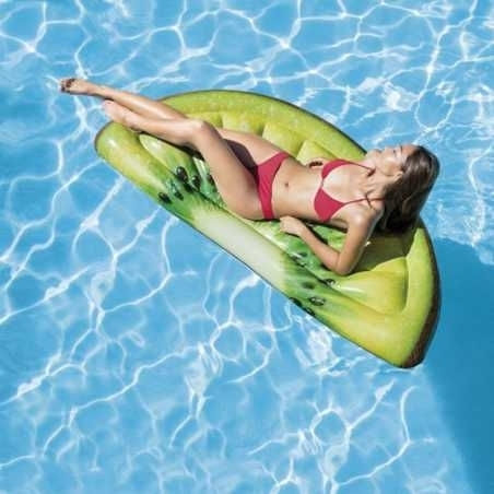 Intex Inflatable Pool Mattress Green 178x85cm