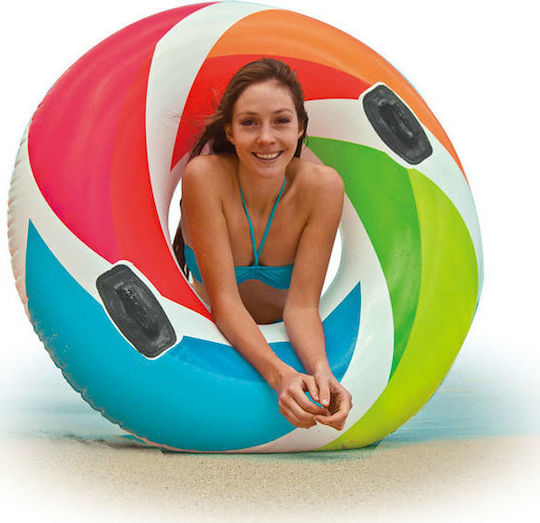 Intex Дъгов Пояс За Плаж с Дръжки 120x122см
