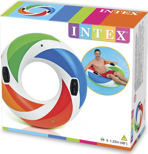 Intex Дъгов Пояс За Плаж с Дръжки 120x122см