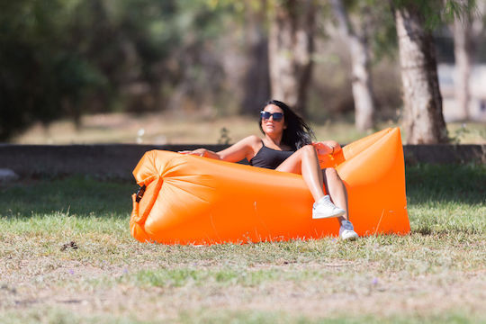 Unigreen Easy Lazy Inflatable Lazy Bag Orange 196cm