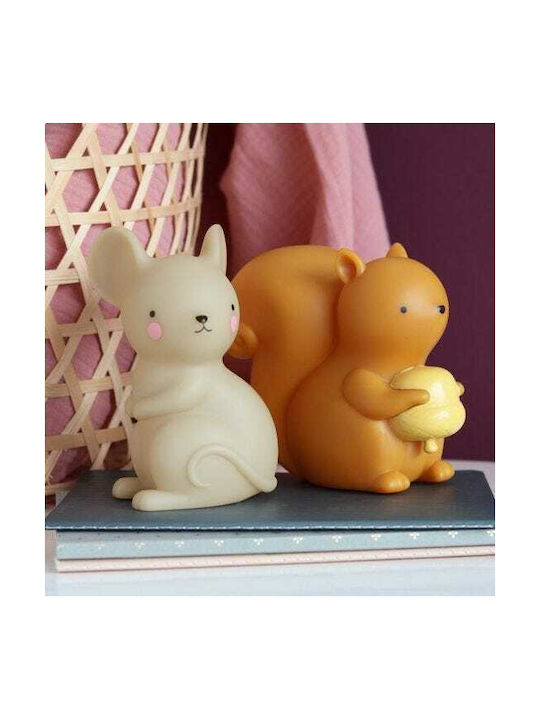 A Little Lovely Company Παιδικό Διακοσμητικό Φωτιστικό Little Mouse Μπεζ