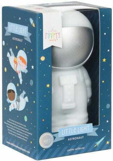 A Little Lovely Company Kids Decorative Lamp Astronaut White 8.3x7.5x13εκ.