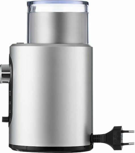 Sencor Electric Coffee Grinder 200W for 60gr Beans Silver