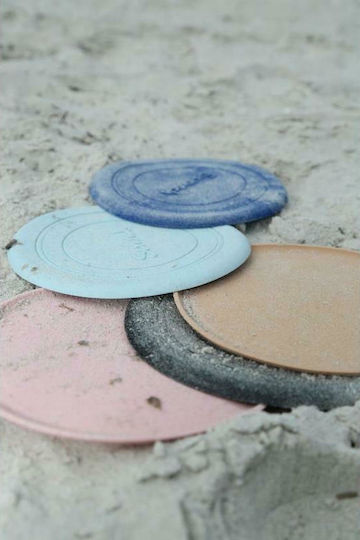 Scrunch Frisbee Σιλικόνης Γκρι με Διάμετρο 16 εκ.