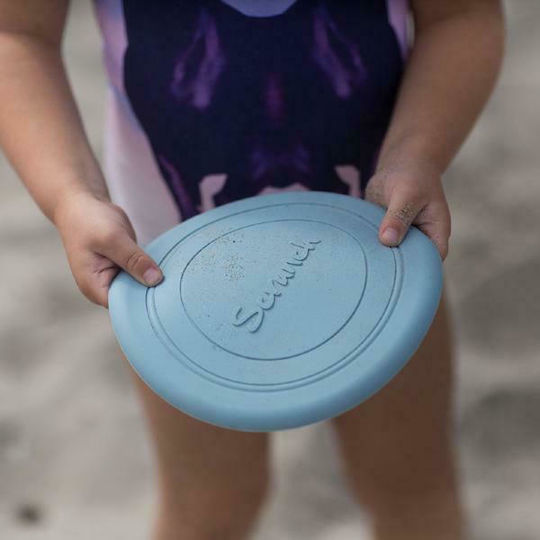 Scrunch Frisbee Σιλικόνης Γκρι με Διάμετρο 16 εκ.