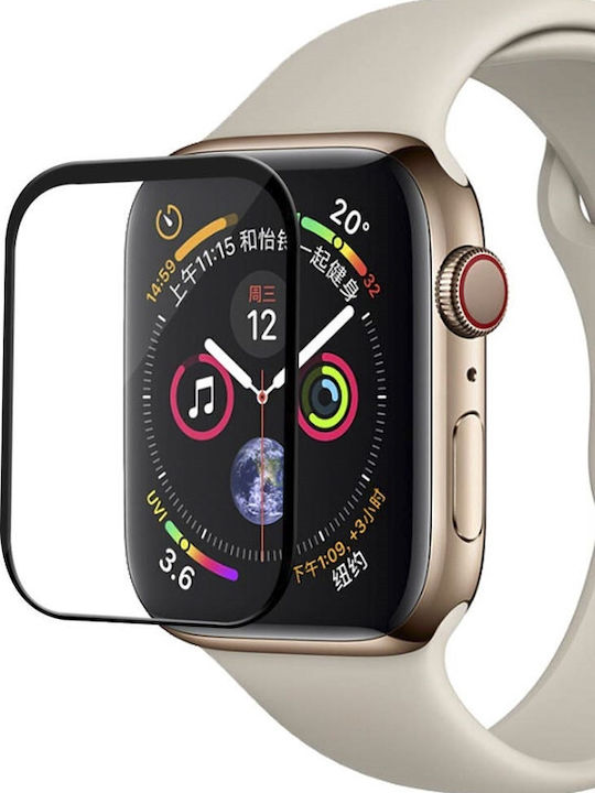 Full Tempered Glass Apple Watch Series 4 44mm Full Face Tempered Glass pentru Apple Watch 44mm 1buc