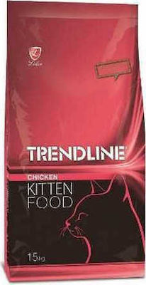 Lider Trendline Kitten Dry Food for Juvenile Cats with Chicken 15kg