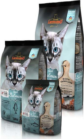 Leonardo Adult Salmon GF Dry Food Grain-Free for Adult Cats with Salmon 0.3kg