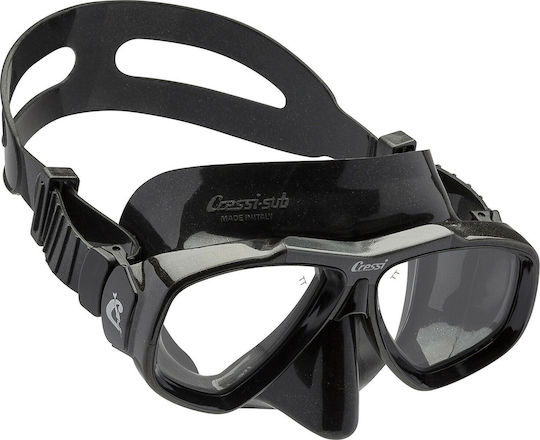 CressiSub Silicone Diving Mask Focus Black