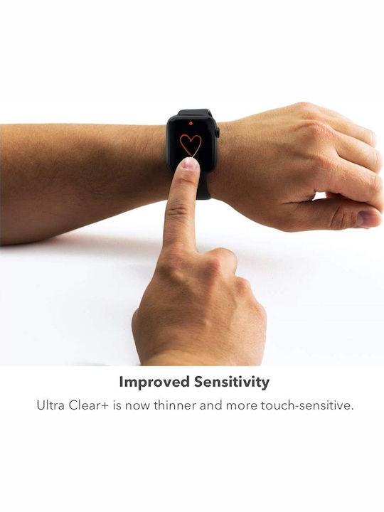 Zagg InvisibleShield Ultra Clear+ Screen Protector pentru Apple Watch 44mm 1buc 200206883
