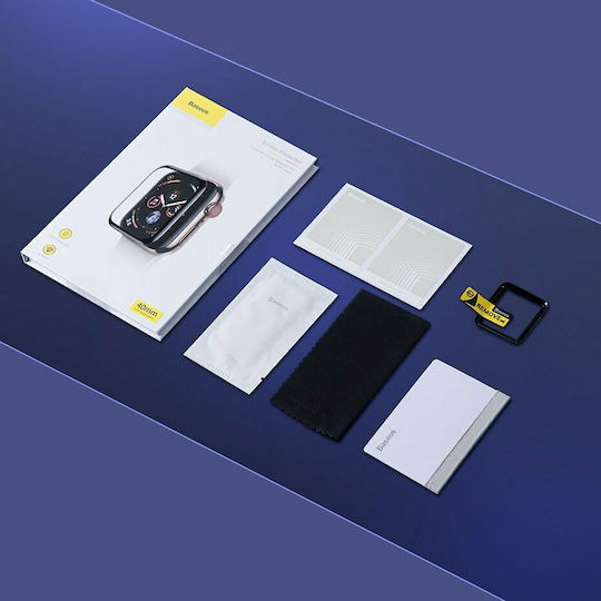 Baseus Извит протектор 0.2mm Защитен екран за Apple Watch 44 мм 1бр SGAPWA4-H01