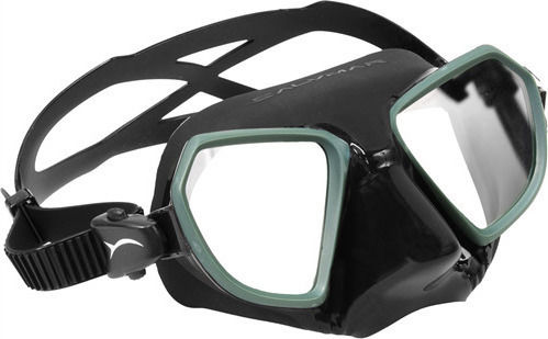 Salvimar Noah Μάσκα Θαλάσσης Σιλικόνης Black/Green