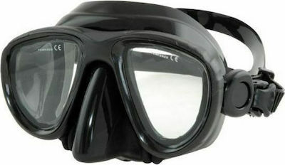 XDive Silicone Diving Mask Carmen Black