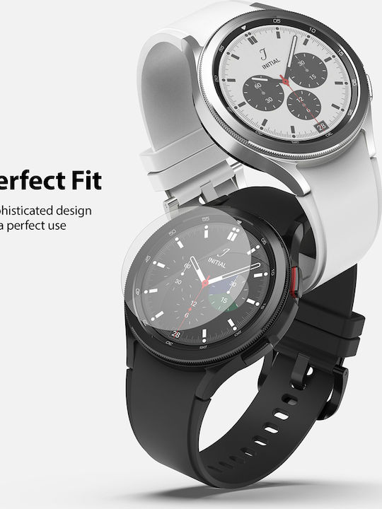 Ringke IDGL 4pcs Gehärtetes Glas für das Galaxy Watch 4 Classic 42mm 4Stück G4AS055