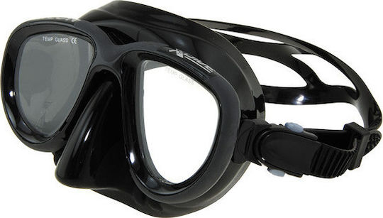 XDive Ricon Tauchmasken Silikon Schwarz