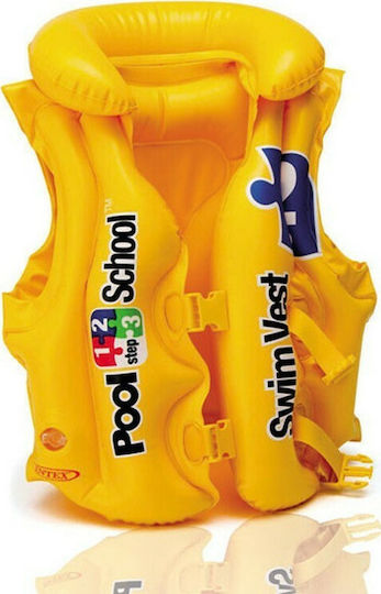 Intex Kids' Life Jacket Inflatable Yellow