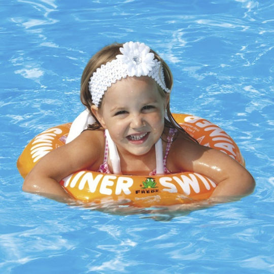 Freds Swim Academy Baby-Safe Swimming Aid Swimtrainer for 2-6 years Orange