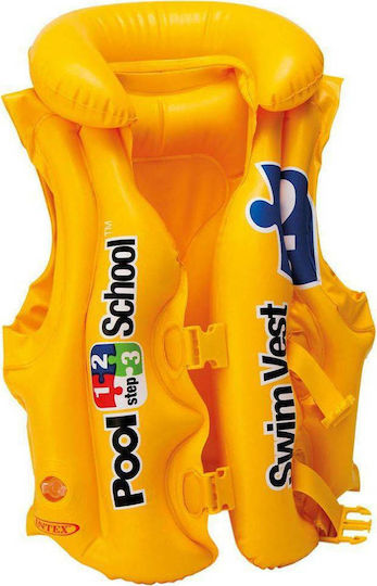 Intex Kids' Life Jacket Inflatable Yellow