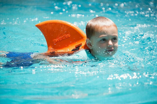 SwimFin Aid Swim Belt for 3-6 Years Old Green