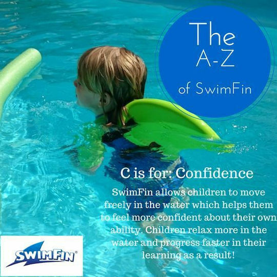 SwimFin Aid Swim Belt for 3-6 Years Old Green