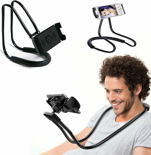 Factory Neck Holder for Mobile Phone in Black Colour