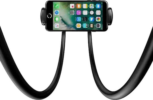 Factory Neck Holder for Mobile Phone in Black Colour