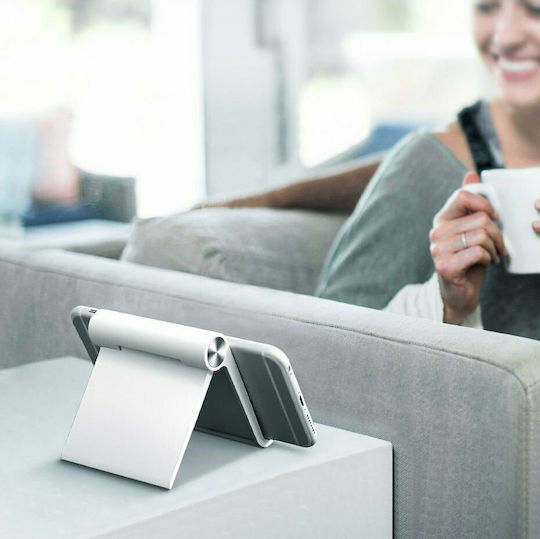 Ugreen Multi-Angle Desk Stand for Mobile Phone in White Colour