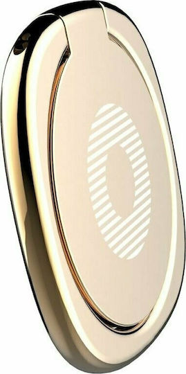 Baseus Privity Ring for Mobile Phone in Gold Colour