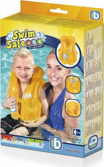 Bestway Kids' Life Jacket Inflatable Yellow