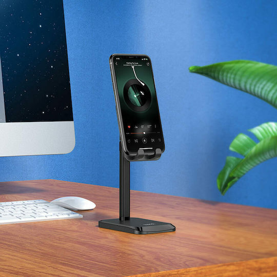 Hoco PH27 Stable Desk Stand for Mobile Phone in Black Colour