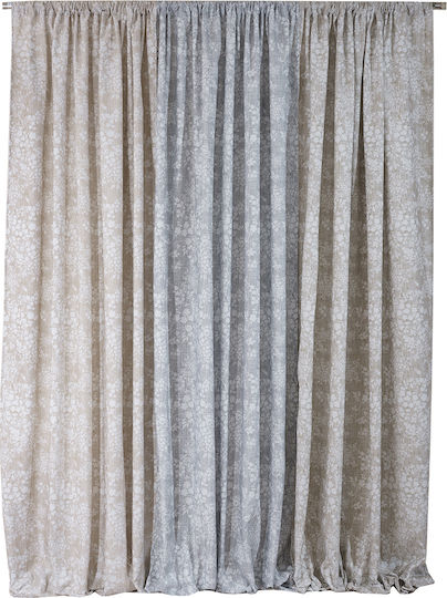 Anna Riska Vorhang Mit Bleistiftfalten Russell 1 Beige 140x270cm