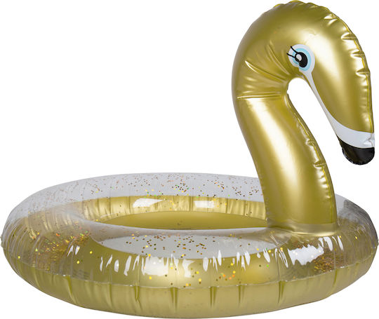 Swim Essentials Kids' Swim Ring Swan with Diameter 70cm. from 3 Years Old Gold SWE-2020SE28