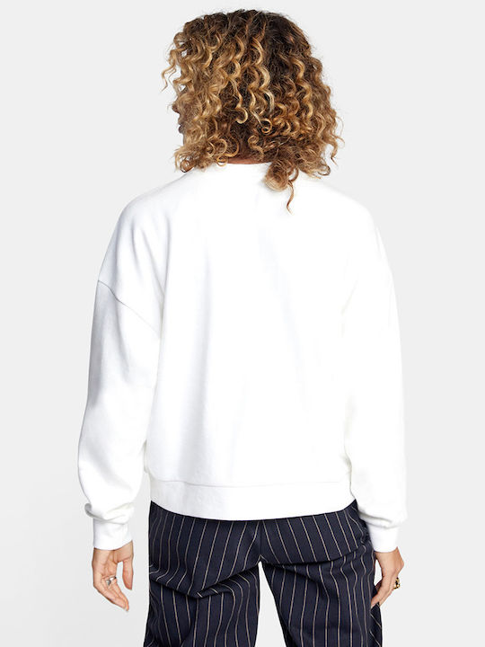 RVCA Renaissance Women's Sweatshirt White