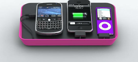 Bluelounge Refresh Multi-Port Charging Station Ροζ (BL-RF-PK)