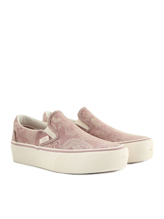 Vans Classic Damen Slip-Ons Mauve Snow