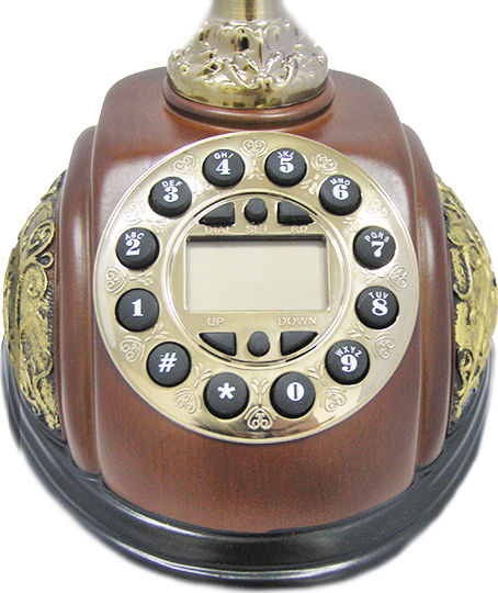 PRT25I Corded Phone Retro Brown SG-01