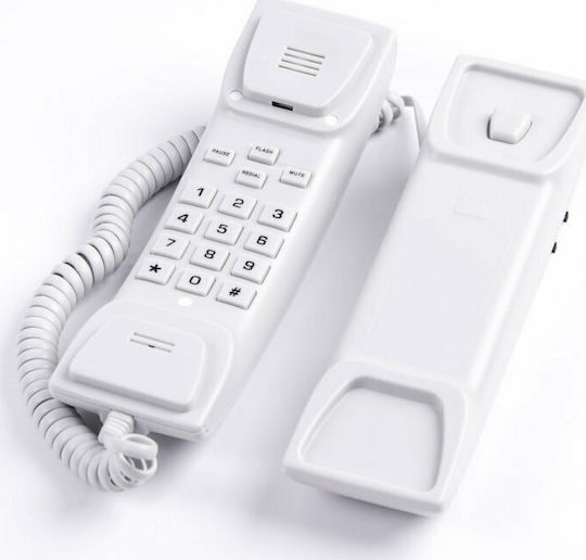 Osio Osio Corded Phone Gondola White