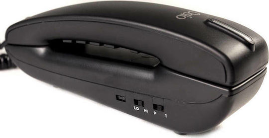 Osio OSW-4600 Corded Phone Gondola Black OSW-4600B
