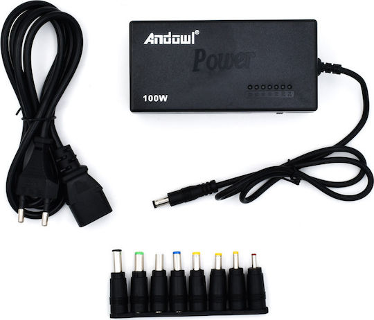Andowl Universal Laptop-Ladegerät 100W 24V und mit Steckerset