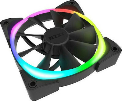 NZXT Aer 2 RGB Case Fan 120mm (1500rpm / 52.44cfm) με Σύνδεση 4-Pin PWM