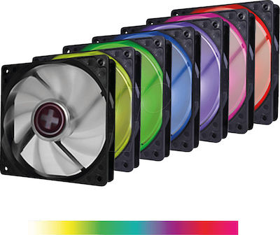 Xilence XF062 Case Fan 120mm (1600rpm / 70cfm) με RGB Φωτισμό και Σύνδεση 4-Pin PWM