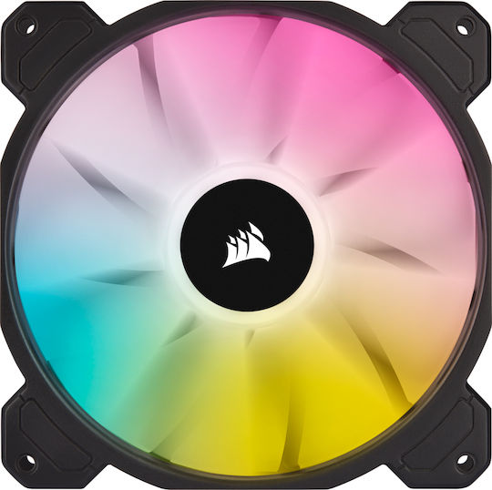 Corsair iCUE SP140 RGB Elite Performance Корпусен вентилатор с връзка 4-изводна ШИМ 1бр Черен