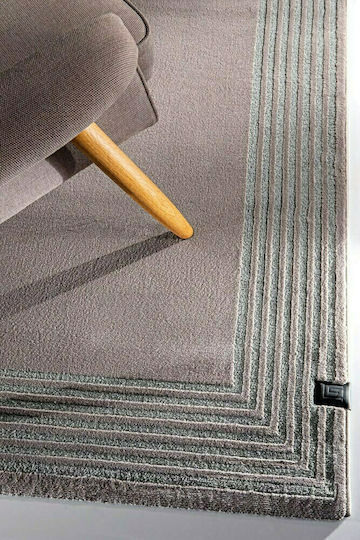 Guy Laroche Fontain Teppich Rechteckig Synthetisch,Polyester/Cotton/Leather Opal