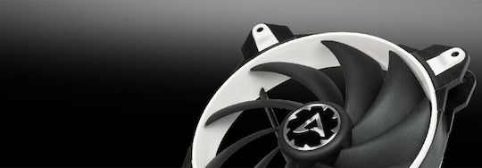 Arctic BioniX F140 Case Fan 1800rpm 104cfm Without LED Lighting And 4-Pin PWM Connection White