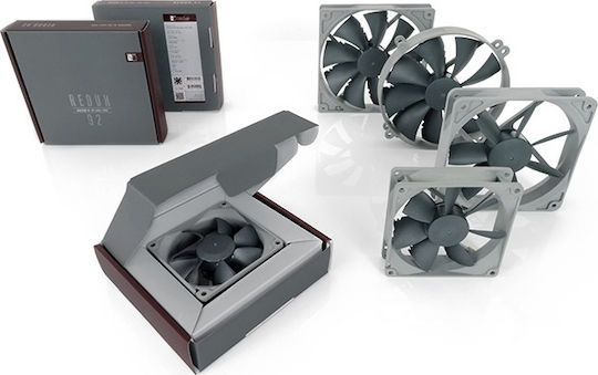 Noctua NF-S12B Redux-700 Gehäuselüfter 120mm (700rpm / 33,49cfm) Ohne LEDs Verbindung 3-polig Graue