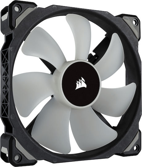 Corsair ML140 Pro Gehäuselüfter (1200rpm / 55,4cfm) mit RGB Beleuchtung und Verbindung 4-Pin PWM