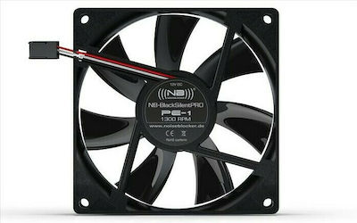 Noiseblocker Blacknoise Silent Pro 92mm 3-Pin Case Fan