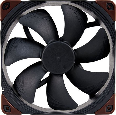 Noctua NF-F12 IndustrialPPC-2000 Case Fan 120mm 2000rpm 71.69cfm Without LEDs Connection 3-Pin