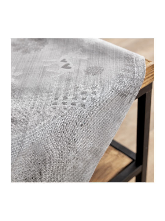 Gofis Home Christmas Tablecloth with Flakes